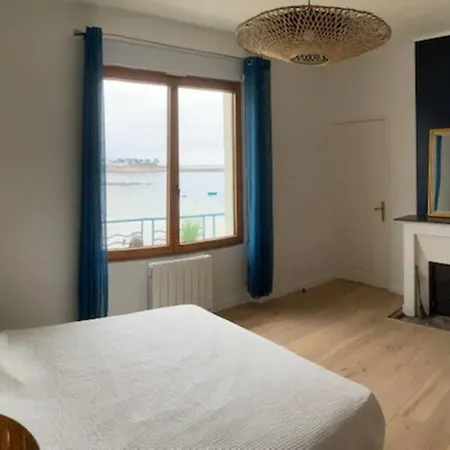 Appartement 3P 70M2, Vue Mer, Plage Et Port De Lomener Ploemeur Exterior photo
