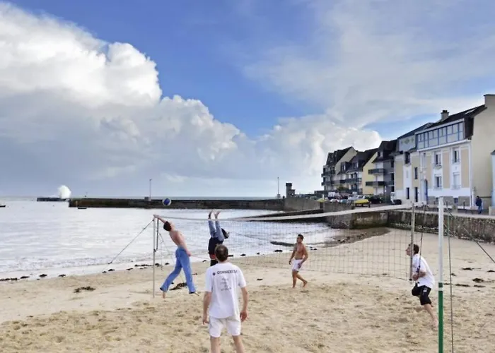 Appartement 3P 70M2, Vue Mer, Plage Et Port De Lomener