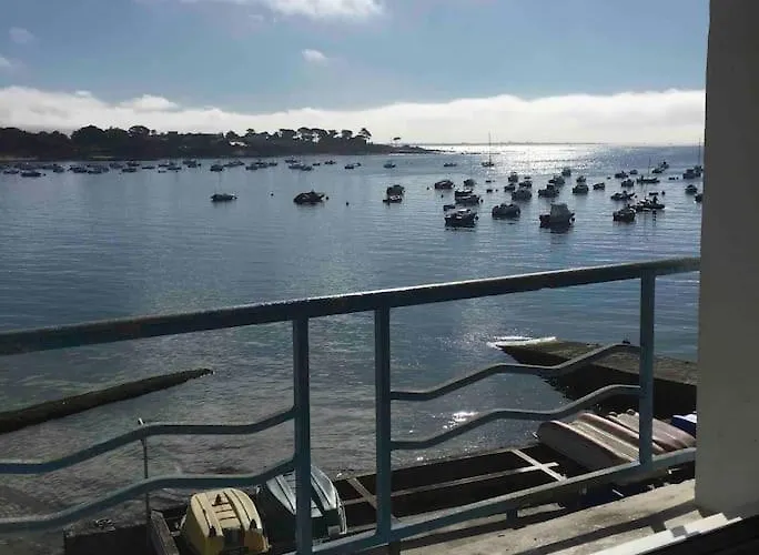 Appartement 3P 70M2, Vue Mer, Plage Et Port De Lomener